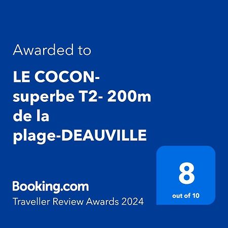 Le Cocon- Superbe T2- 200M De La Plage-Deauville Exterior photo